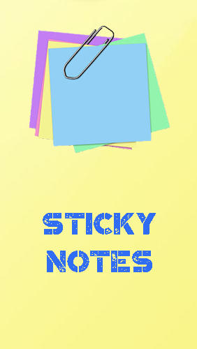 game pic for Sticky notes